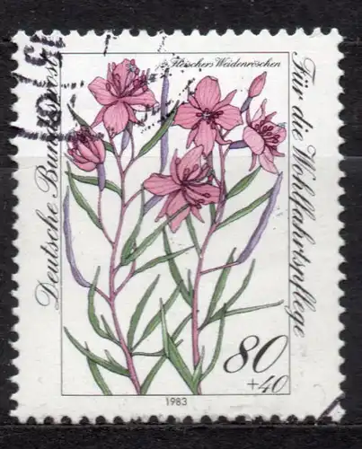 BRD, Mi-Nr. 1190 gest., Wohlfahrt 1983 - Alpenblumen