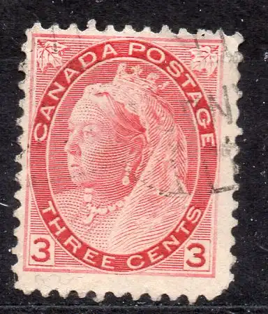 Kanada, Mi-Nr. 66 gest., Königin Victoria
