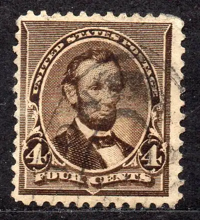 USA, Mi-Nr. 64 gest., Abraham Lincoln
