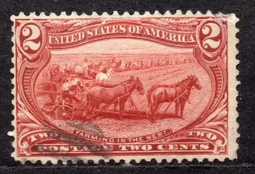 USA, Mi-Nr. 118 gest., Trans-Mississippi-Ausstellung in Omaha