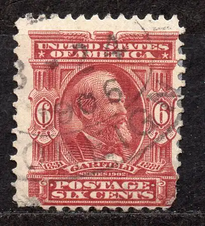 USA, Mi-Nr. 143 gest., James A. Garfield