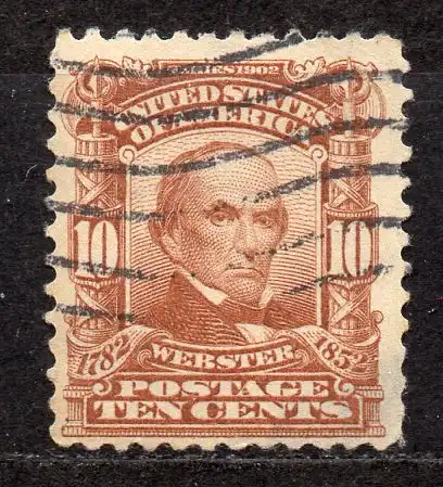 USA, Mi-Nr. 145 gest., Daniel Webster