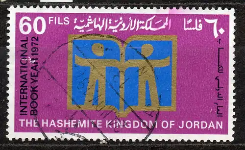 Jordanien, Mi-Nr. 875 gest., Internationales Jahr des Buches