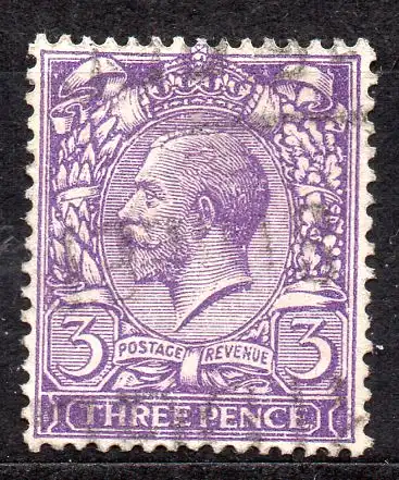 Großbritannien, Mi-Nr. 159 X gest., König Georg V.