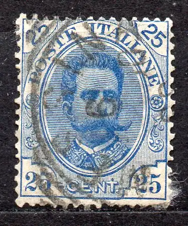 Italien, Mi-Nr. 69 gest., König Umberto I.