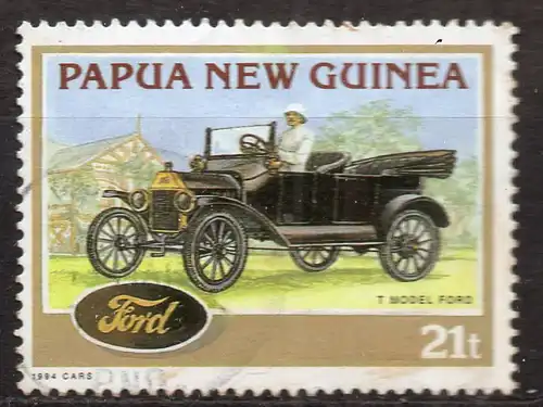 Papua Neuguinea, Mi-Nr. 708 gest., Oldtimer Ford T-Modell