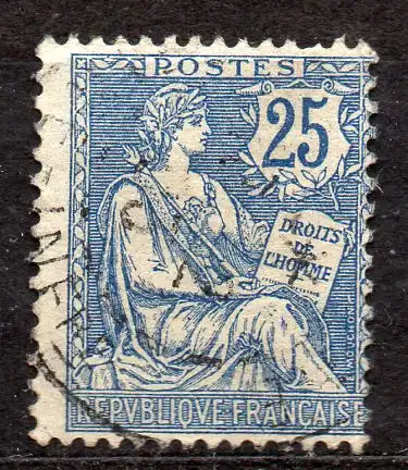 Frankreich, Mi-Nr. 105 gest., allegorische Darstellung