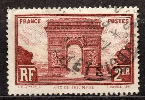 Frankreich, Mi-Nr. 263 gest., Arc de Triomphe Paris