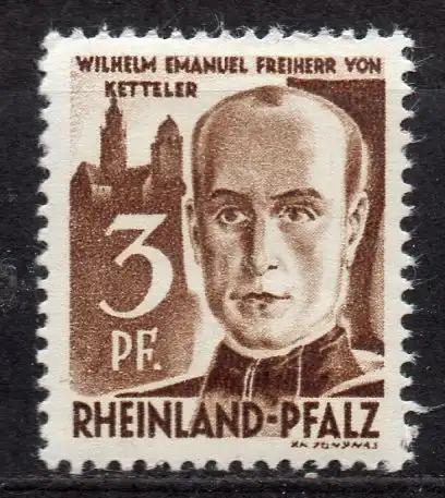 Französische Zone - Rheinland-Pfalz, Mi-Nr. 2 **