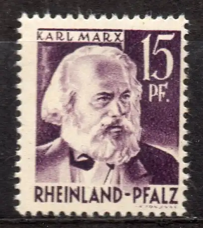 Französische Zone - Rheinland-Pfalz, Mi-Nr. 5 **