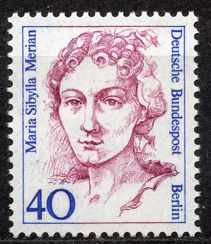 Berlin, Mi-Nr. 788 **, Frauen der deutschen Geschichte