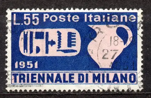 Italien, Mi-Nr. 840 gest., 9. Triennale von Mailand