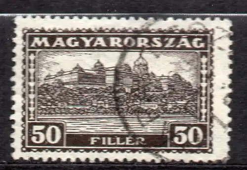 Ungarn, Mi-Nr. 425 gest., Königliche Burg in Budapest