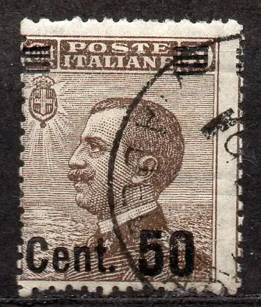 Italien, Mi-Nr. 171 gest., König Viktor Emanuel III.