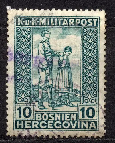 Österreich - Bosnien und Herzegowina, Mi-Nr. 142 gest., Invalidenhilfe