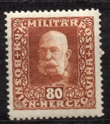 Österreich - Bosnien und Herzegowina, Mi-Nr. 111 A *, Kaiser Franz Joseph I. 