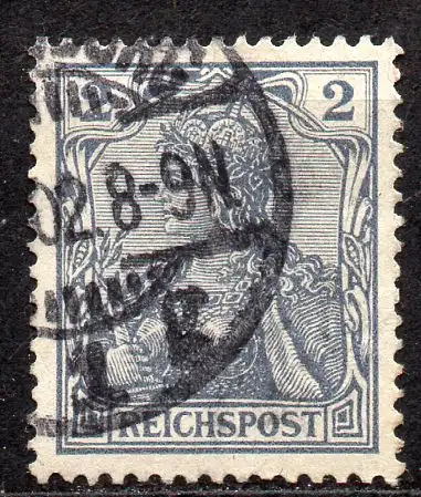 Deutsches Reich, Mi-Nr. 53 gest., Germania - REICHSPOST