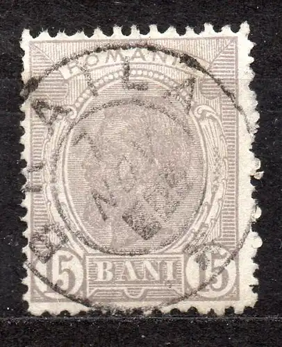 Rumänien, Mi-Nr. 136 gest., König Karl I.