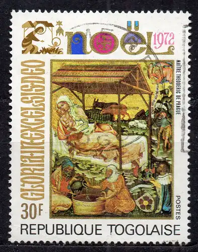 Togo, Mi-Nr. 955 gest., Weihnachten 1972