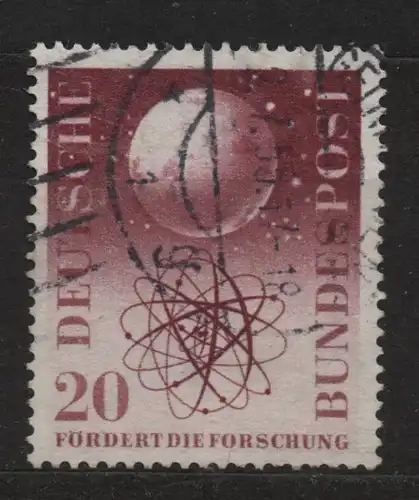 BRD, Mi-Nr. 214 gest., Forschungsförderung