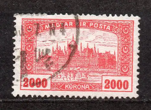 Ungarn, Mi-Nr. 397 gest., Parlamentsgebäude in Budapest