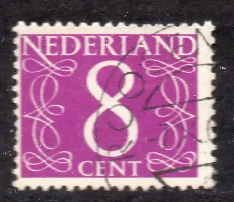 Niederlande, Mi-Nr. 691 Y x A gest., Ziffern