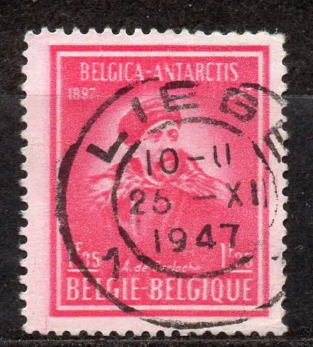 Belgien, Mi-Nr. 791 gest., Antarktis-Expedition 1897