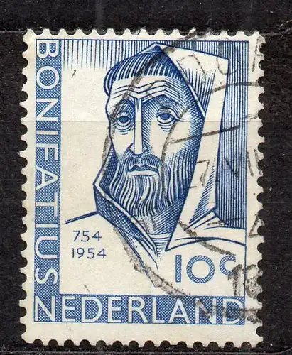 Niederlande, Mi-Nr. 643 gest., Hl. Bonifatius