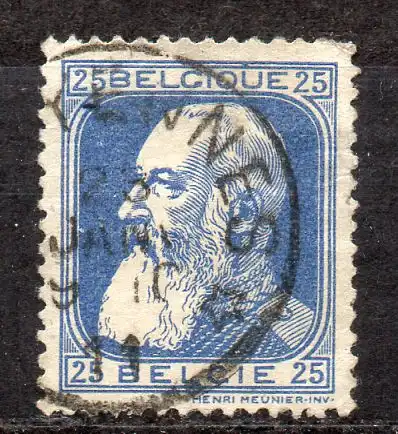 Belgien, Mi-Nr. 73 gest., König Leopold II.