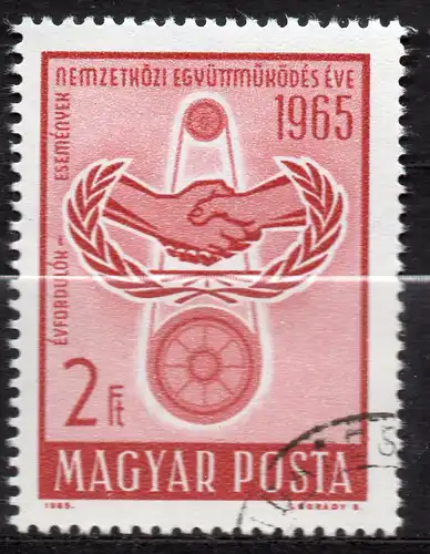 Ungarn, Mi-Nr. 2136 gest., 20 Jahre UNO