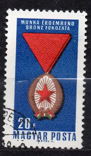 Ungarn, Mi-Nr. 2222 gest., Arbeiterorden