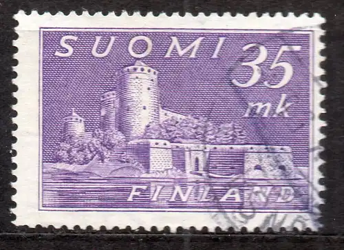 Finnland, Mi-Nr. 360 gest., Burg Olavinlinna