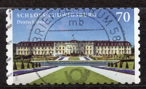 BRD, Mi-Nr. 3312 gest., gestanzt, Schloß Ludwigsburg