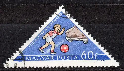 Ungarn, Mi-Nr. 2065 gest., Verkehrserziehung