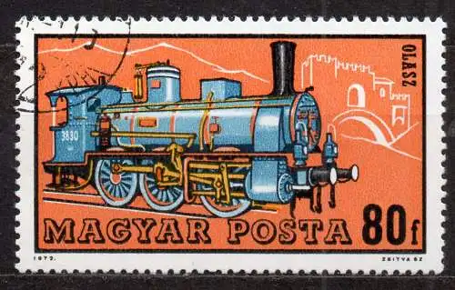 Ungarn, Mi-Nr. 2732 gest., Dampflokomotive