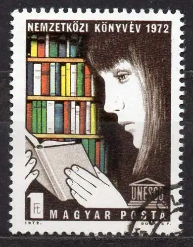 Ungarn, Mi-Nr. 2759 gest., Internationales Jahr des Buches