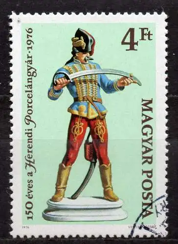 Ungarn, Mi-Nr. 3142 gest., 150 Jahre Porzellanfabrik in Herend