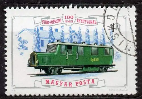 Ungarn, Mi-Nr. 3159 gest., Schienenautobus