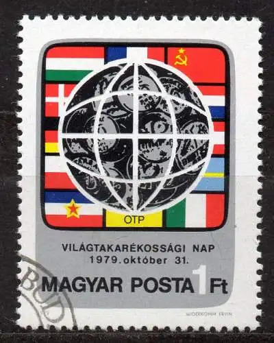 Ungarn, Mi-Nr. 3383 gest., Weltspartag