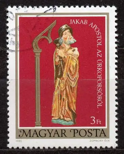 Ungarn, Mi-Nr. 3422 gest., Christus-Schrein aus Garamszentbenedek