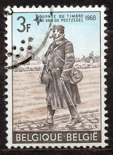 Belgien, Mi-Nr. 1502 gest., Tag der Briefmarke 1968