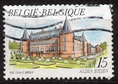 Belgien, Mi-Nr. 2521 gest., Tourismus: Komturei Alden Biesen