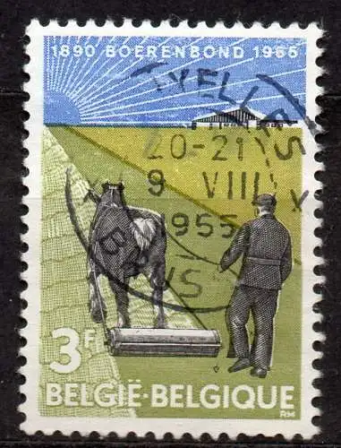 Belgien, Mi-Nr. 1398 gest., 75 Jahre Bauernverband