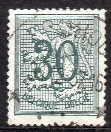 Belgien, Mi-Nr. 1074 gest., Heraldischer Löwe
