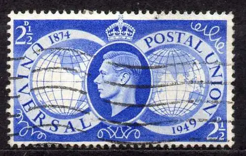 Großbritannien, Mi-Nr. 241 gest., 75 Jahre Weltpostverein UPU