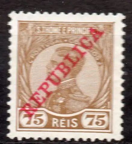 Sao Tomé & Principe, Mi-Nr. 117 (*), König Manuel