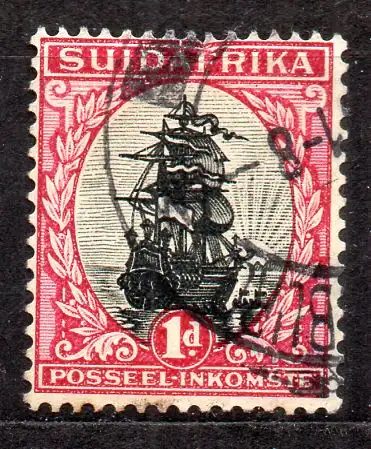 Südafrika, Mi-Nr. 48 gest., Segelschiff