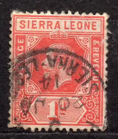 Sierra Leone, Mi-Nr. 82 gest., König Georg V.