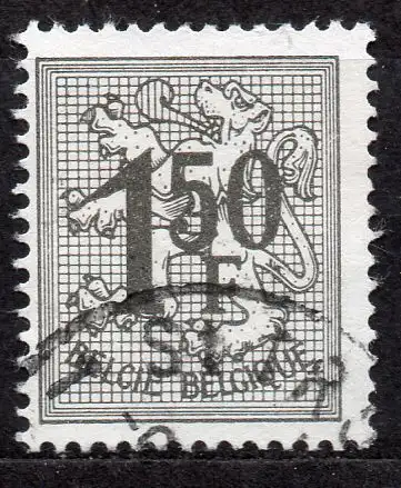 Belgien, Mi-Nr. 1579 gest., Heraldischer Löwe