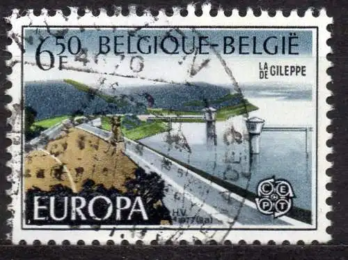 Belgien, Mi-Nr. 1905 gest., Europa CEPT 1977: Landschaften